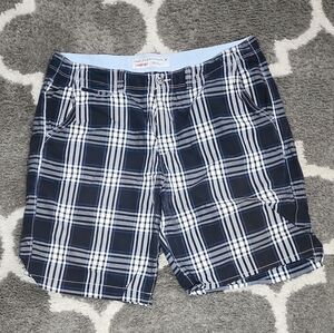 American Eagle Plaid Longboard shorts
